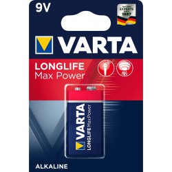 Varta ALKALINE Longlife Max Power 6LF22, 6LR61, 4722 9V